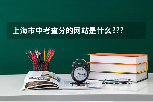 上海市中考查分的网站是什么???