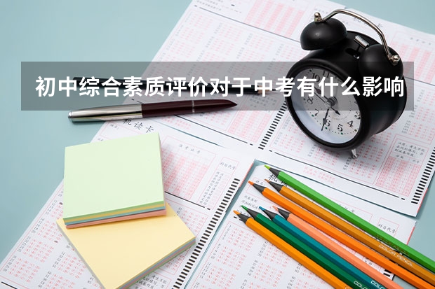 初中综合素质评价对于中考有什么影响？