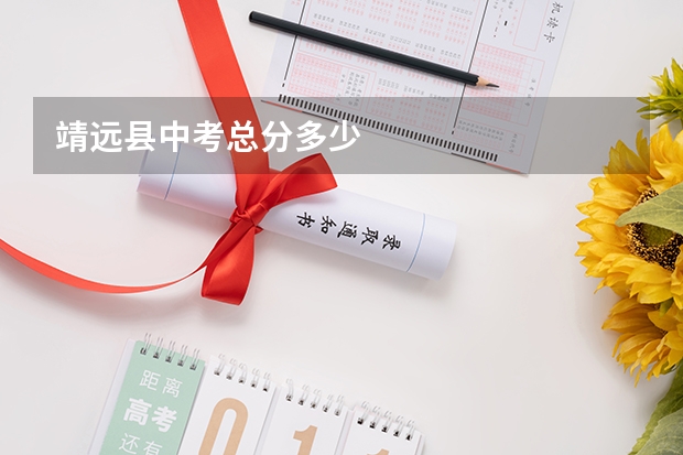 靖远县中考总分多少