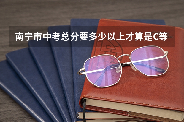 南宁市中考总分要多少以上才算是C等？