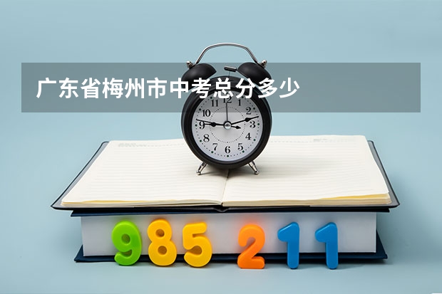 广东省梅州市中考总分多少