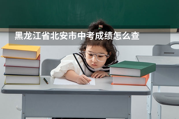 黑龙江省北安市中考成绩怎么查
