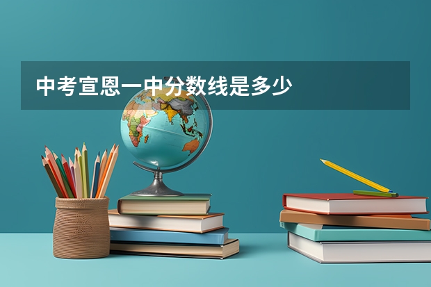 中考宣恩一中分数线是多少