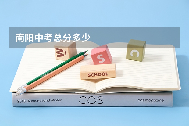南阳中考总分多少
