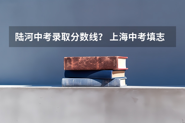 陆河中考录取分数线？ 上海中考填志愿技巧