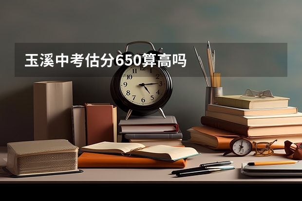 玉溪中考估分650算高吗