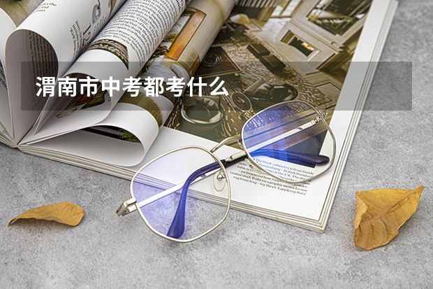 渭南市中考都考什么