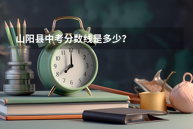 山阳县中考分数线是多少？