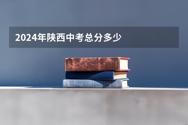 2024年陕西中考总分多少