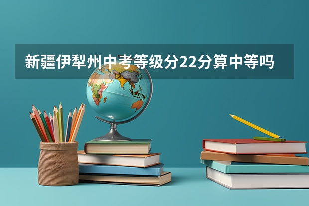 新疆伊犁州中考等级分22分算中等吗