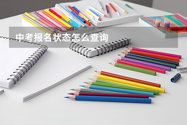 中考报名状态怎么查询