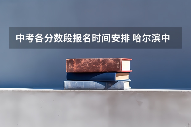 中考各分数段报名时间安排 哈尔滨中考分数段