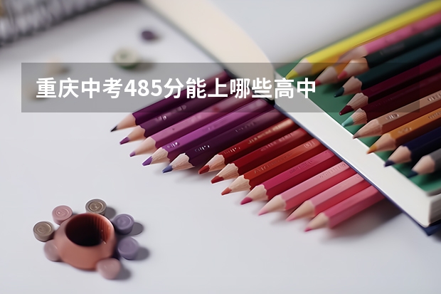 重庆中考485分能上哪些高中