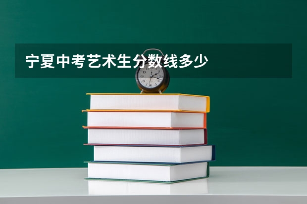 宁夏中考艺术生分数线多少