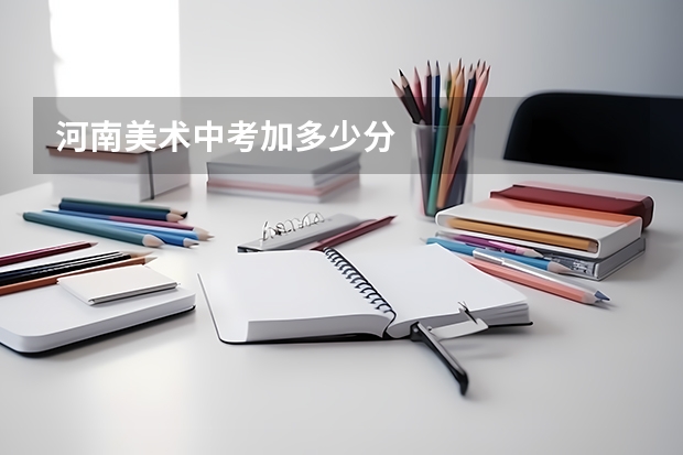 河南美术中考加多少分