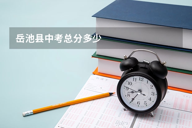岳池县中考总分多少
