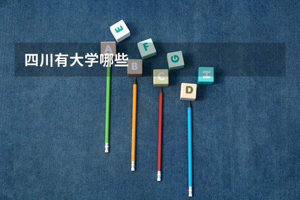 四川有大学哪些