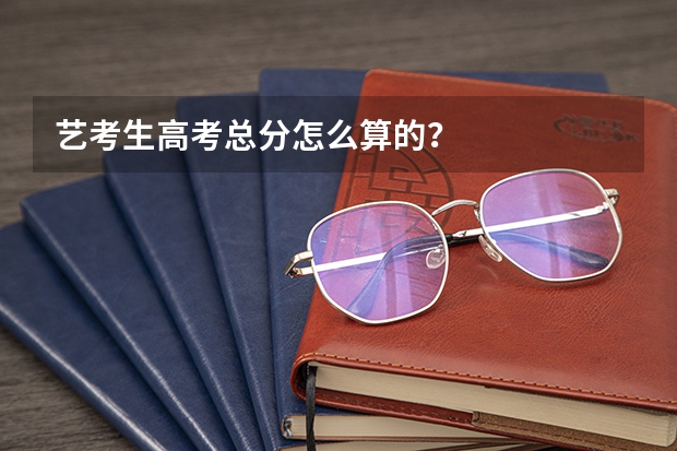 艺考生高考总分怎么算的？