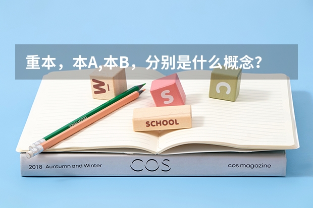 重本，本A,本B，分别是什么概念？