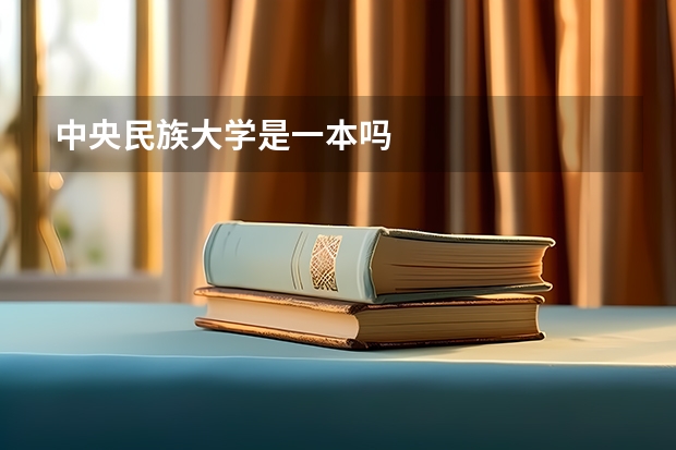 中央民族大学是一本吗