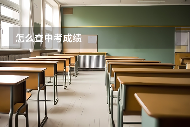怎么查中考成绩