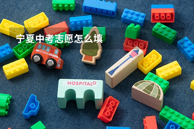 宁夏中考志愿怎么填
